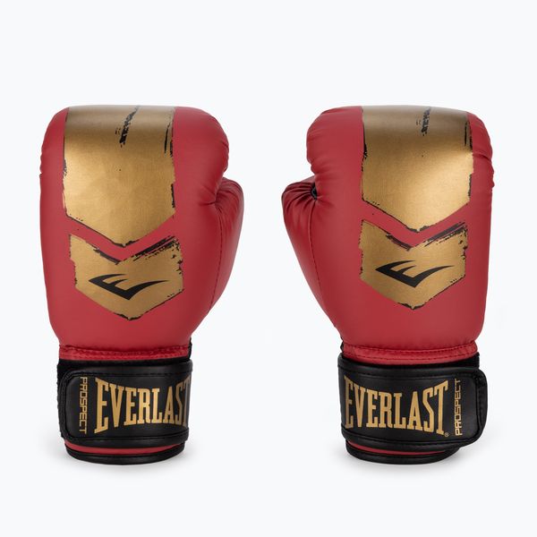 Everlast Детски боксови ръкавици Everlast Prospect 2 red/gold EV4602 RED/GLD