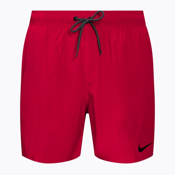 Nike Мъжки къси панталони за плуване Nike Contend 5" Volley червени NESSB500-614