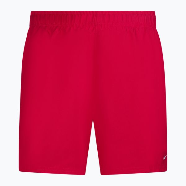 Nike Мъжки къси панталони за плуване Nike Essential 5" Volley червени NESSA560-614