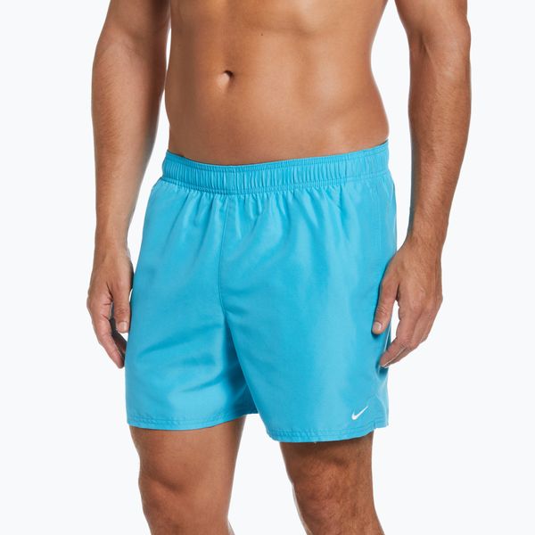 Nike Мъжки къси панталони за плуване Nike Essential 5" Volley, сини NESSA560-445