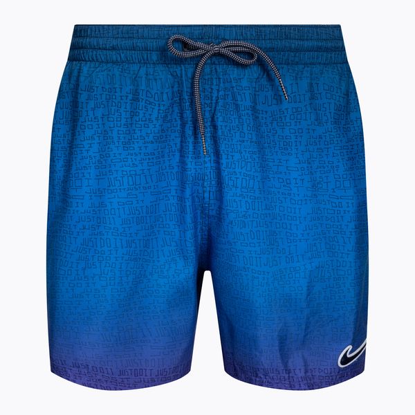 Nike Мъжки къси панталони за плуване Nike Jdi Fade 5" Volley лилаво NESSC479-593