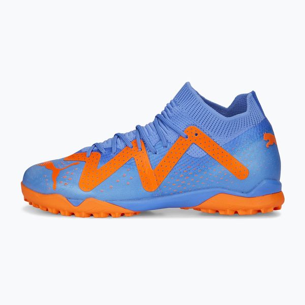PUMA Детски футболни обувки PUMA Future Match TT+Mid JR синьо-оранжеви 107197