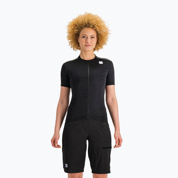 Sportful Дамски къси панталони за колоездене Sportful Giara Overshort black 1122033.002