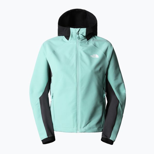 The North Face Дамско софтшел яке The North Face AO Softshell Hoodie green NF0A7ZE990Q1