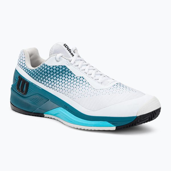 Wilson Wilson Rush Pro 4.0 Clay мъжки обувки за тенис в синьо и бяло WRS329290