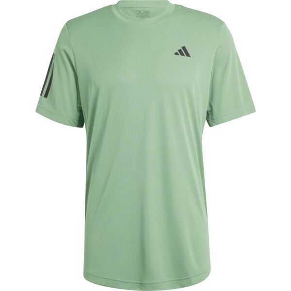 adidas adidas CLUB 3-STRIPES TENNIS TEE Мъжка спортна тениска, зелено, размер