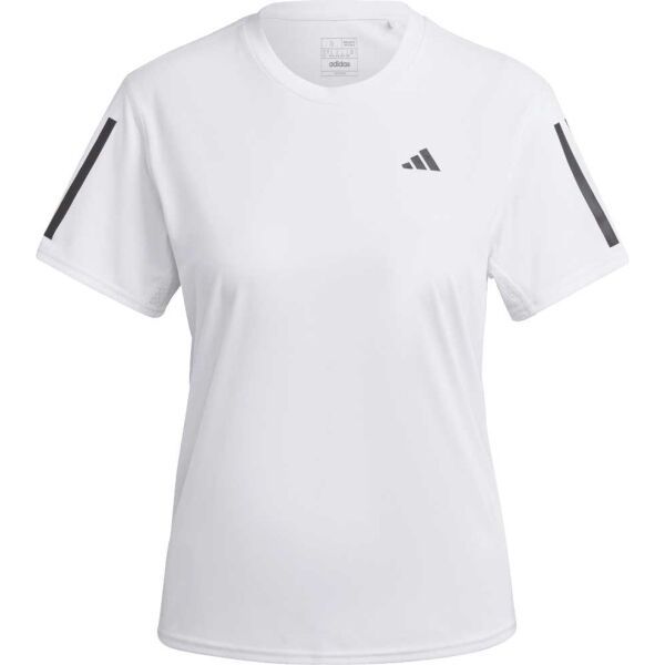 adidas adidas OWN THE RUN TEE Дамска тениска за бягане, бяло, размер