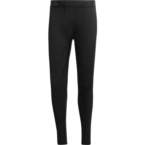 adidas adidas TF L TIGHT Мъжки спортни панталониМъжки спортни панталони, черно, размер