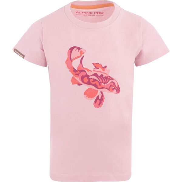 ALPINE PRO ALPINE PRO OKEGO Тениска за момичета, розово, размер