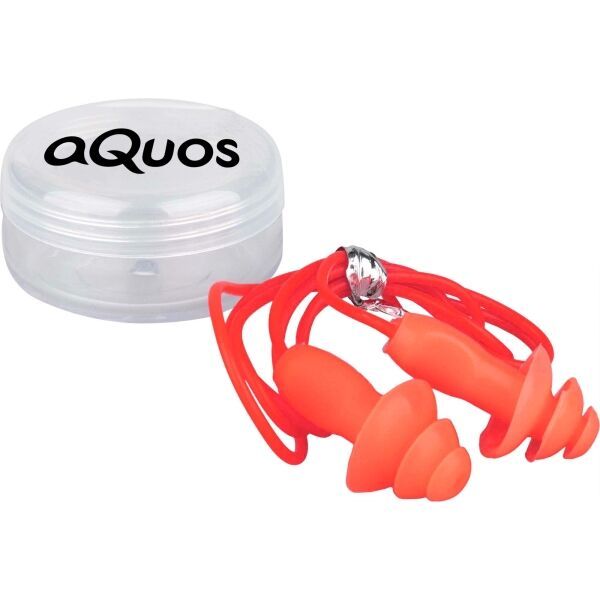 AQUOS AQUOS EAR PLUG Тапи за уши, оранжево, размер