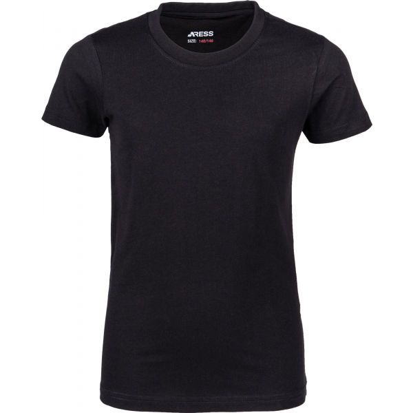 Aress Aress MAXIM Тениска за момчета, черно, размер