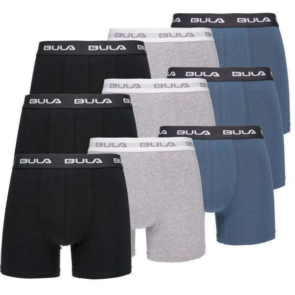 Bula Bula 9 PK BOXER Мъжки боксерки, черно, размер