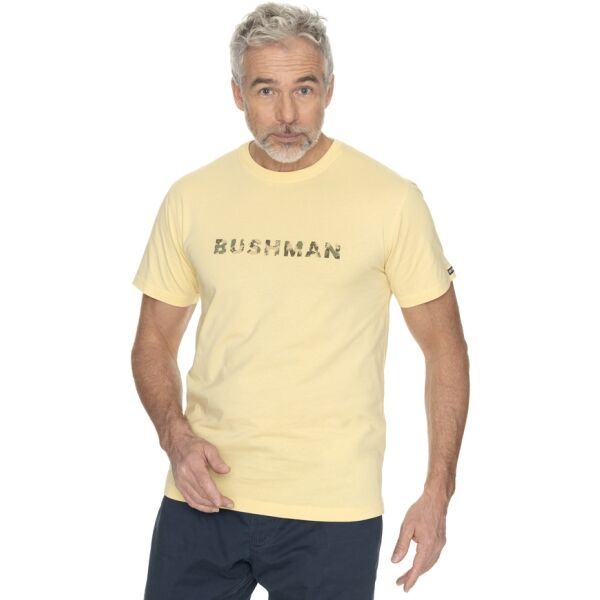 BUSHMAN BUSHMAN BRAZIL Мъжка тениска, жълто, размер XL