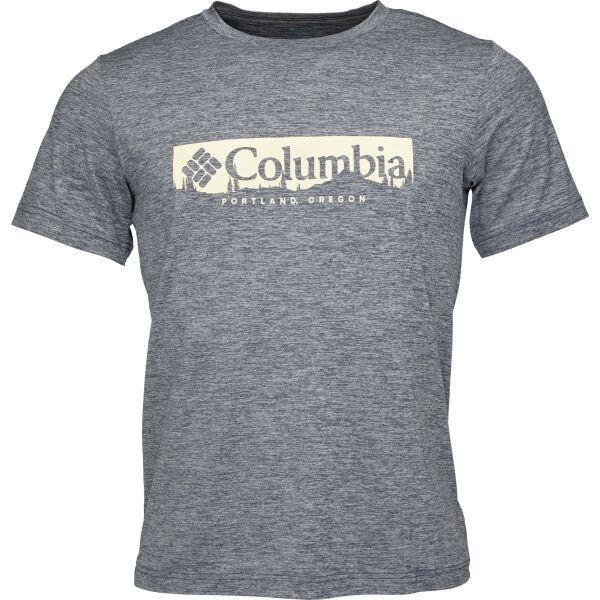 Columbia Columbia KWICK HIKE GRAPHIC SS TEE Мъжка тениска, синьо, размер