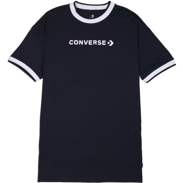 Converse Converse WORDMARK TEE DRESS Дамска рокля, черно, размер