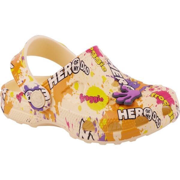 Coqui Coqui LITTLE FROG - HERO Детски сандали, жълто, размер