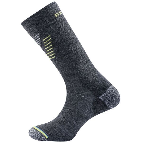 Devold Devold HIKING MERINO MEDIUM Мъжките високи туристически чорапи, тъмносиво, размер