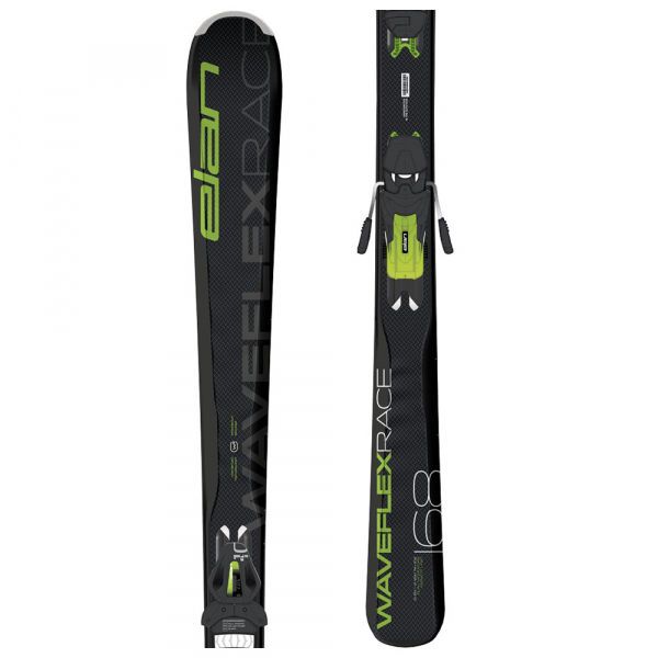 Elan Elan WAVEFLEX RACE LS+EL 10 Унисекс ски, черно, размер 160