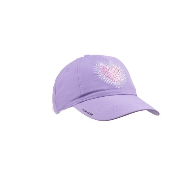 Finmark Finmark CAP Детска лятна шапка, лилаво, размер
