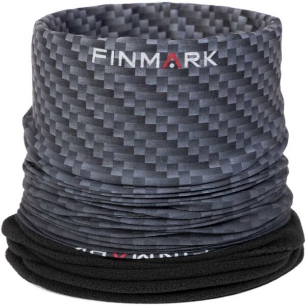Finmark Finmark FSW-217 Мултифункционален шал с флийс, тъмносиво, размер UNI