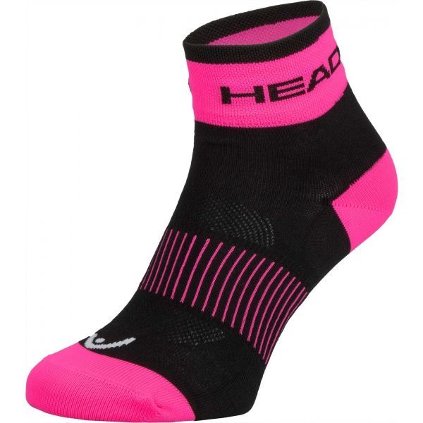 Head Head SOCKS YELLOW Велосипедни чорапи, черно, размер 40-42