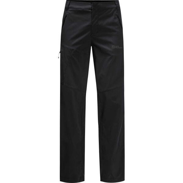 Jack Wolfskin Jack Wolfskin GLASTAL PANTS M Мъжки туристически панталони, черно, размер