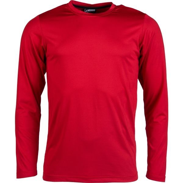 Kensis Kensis GUNAR Тениска с дълъг ръкав за момчета, червено, размер