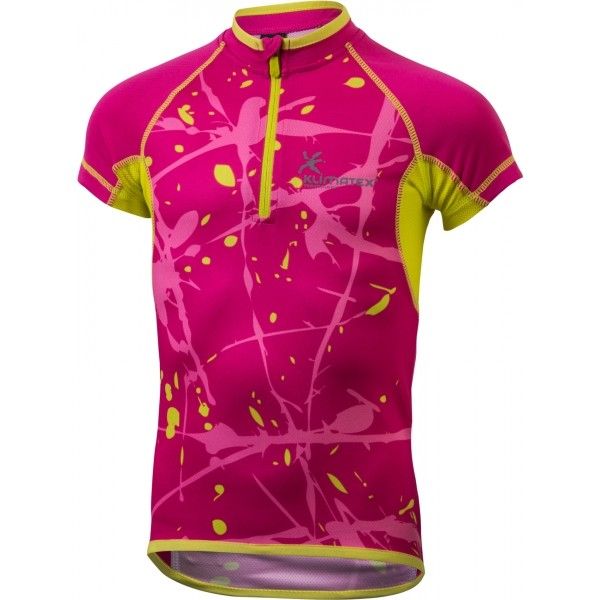 Klimatex Klimatex HAJO Детска велосипедна тениска със  сумблимачен  печат, розово, размер