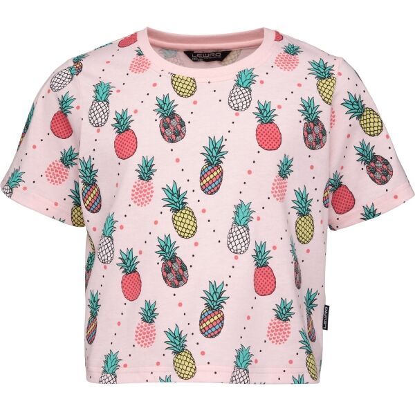 Lewro Lewro CELESTA Момичешка тениска, розово, размер