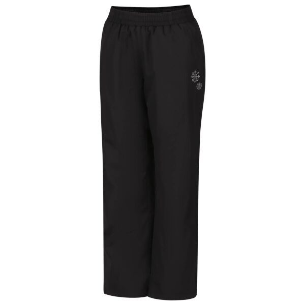 Lewro Lewro KURT Затоплени панталони за момичета, черно, размер