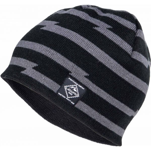 Lewro Lewro DULCE Зимна шапка за момчета, черно, размер 4-7