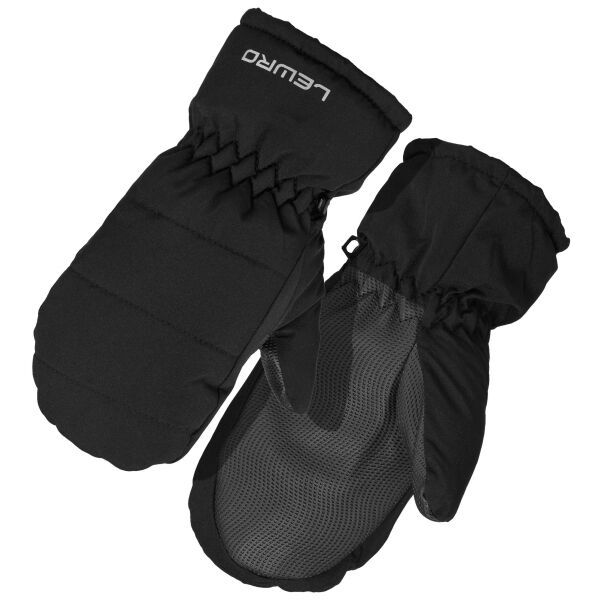 Lewro Lewro ZOJDIE Детски зимни ръкавици, черно, размер