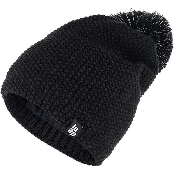 Loap Loap ZOLO Детска зимна шапка, черно, размер 46-48