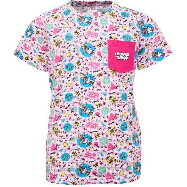LOONEY TUNES LOONEY TUNES BUGS BUNNY SUMMER LOOK Тениска за момичета, розово, размер