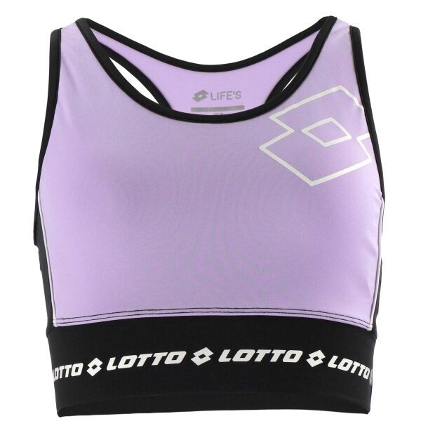 Lotto Lotto CAMIE Спортен сутиен за момичета, лилаво, размер