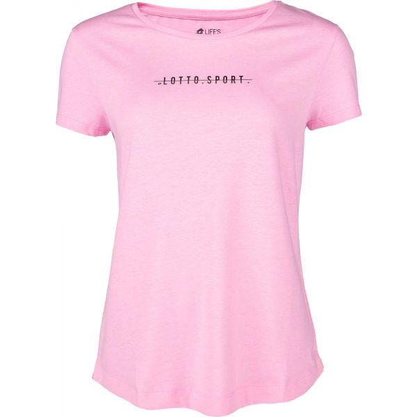 Lotto Lotto DINAMICO W III TEE MEL CO Дамска тениска, розово, размер