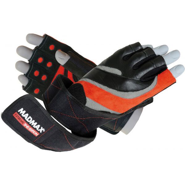 MADMAX MADMAX EXTREME 2nd EDITION Фитнес  ръкавици, черно, размер