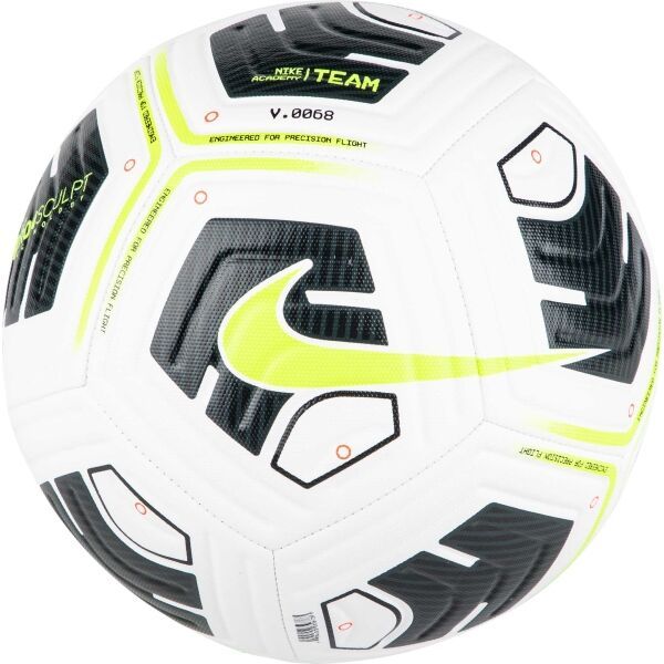 Nike Nike ACADEMY TEAM Юношеска футболна топка, бяло, размер