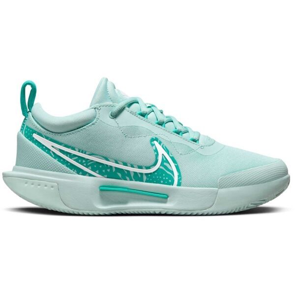 Nike Nike COURT AIR ZOOM PRO CLAY W Дамски обувки за тенис, тюркоазено, размер 38.5