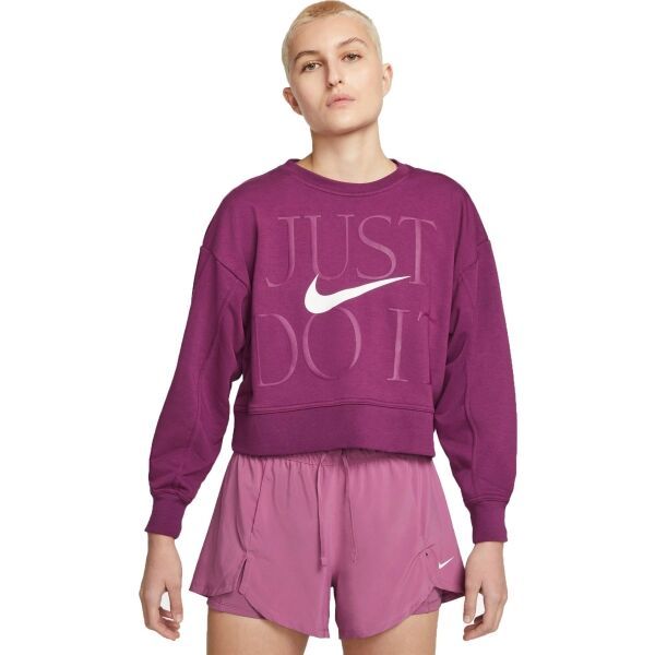 Nike Nike DF GX GET FIT FC CW 12M WIN Дамска блуза, лилаво, размер