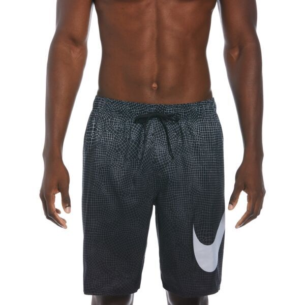 Nike Nike GRID SWOOSH BREAKER Мъжки шорти за плуване, черно, размер