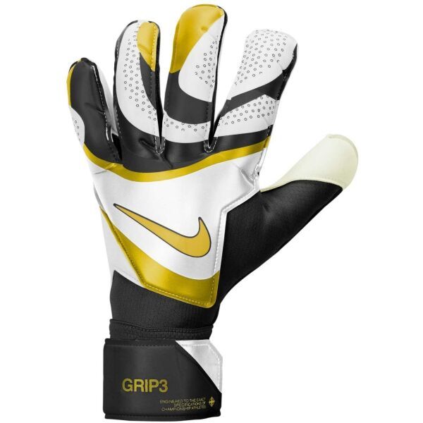 Nike Nike GRIP3 Мъжки вратарски ръкавици, бяло, размер