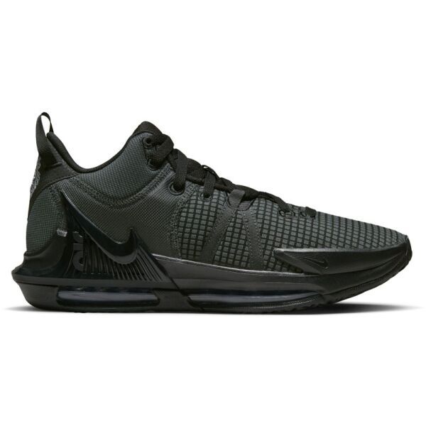 Nike Nike LEBRON WITNESS 7 Мъжки баскетболни обувки, черно, размер 40.5