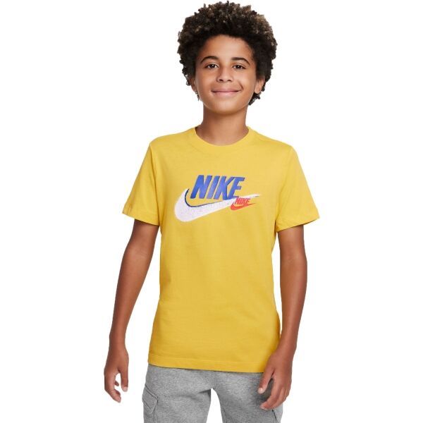 Nike Nike NSW SI SS TEE Тениска за момчета, жълто, размер