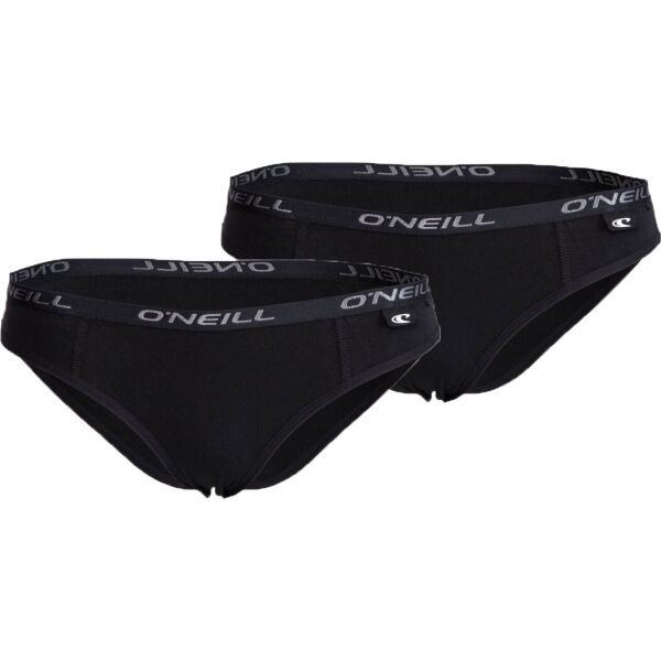 O'Neill O'Neill SLIP 2-PACK Дамски бикини, черно, размер L