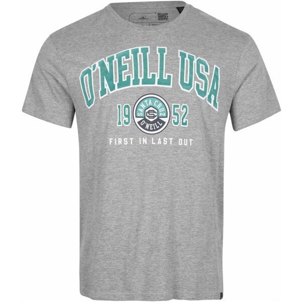 O'Neill O'Neill SURF STATE T-SHIRT Мъжка тениска, сиво, размер