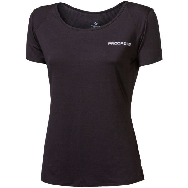 PROGRESS PROGRESS RAPTORIA Дамска спортна тениска, черно, размер S