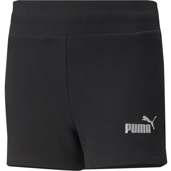 Puma Puma ESS+SHORTS TR G Къси панталони за момичета, черно, размер