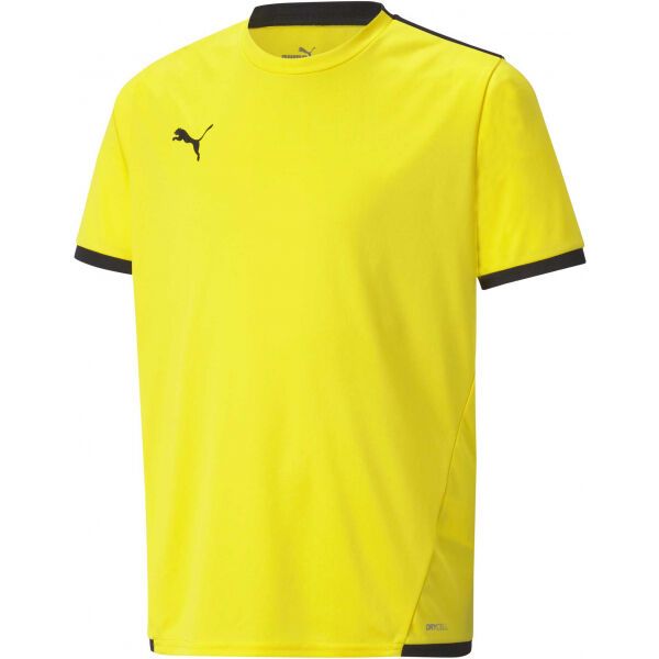 Puma Puma TEAM LIGA JERSEY JR Юношеска тениска за футбол, жълто, размер