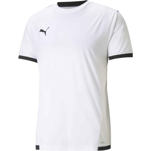 Puma Puma TEAM LIGA JERSEY Мъжка футболна тениска, бяло, размер